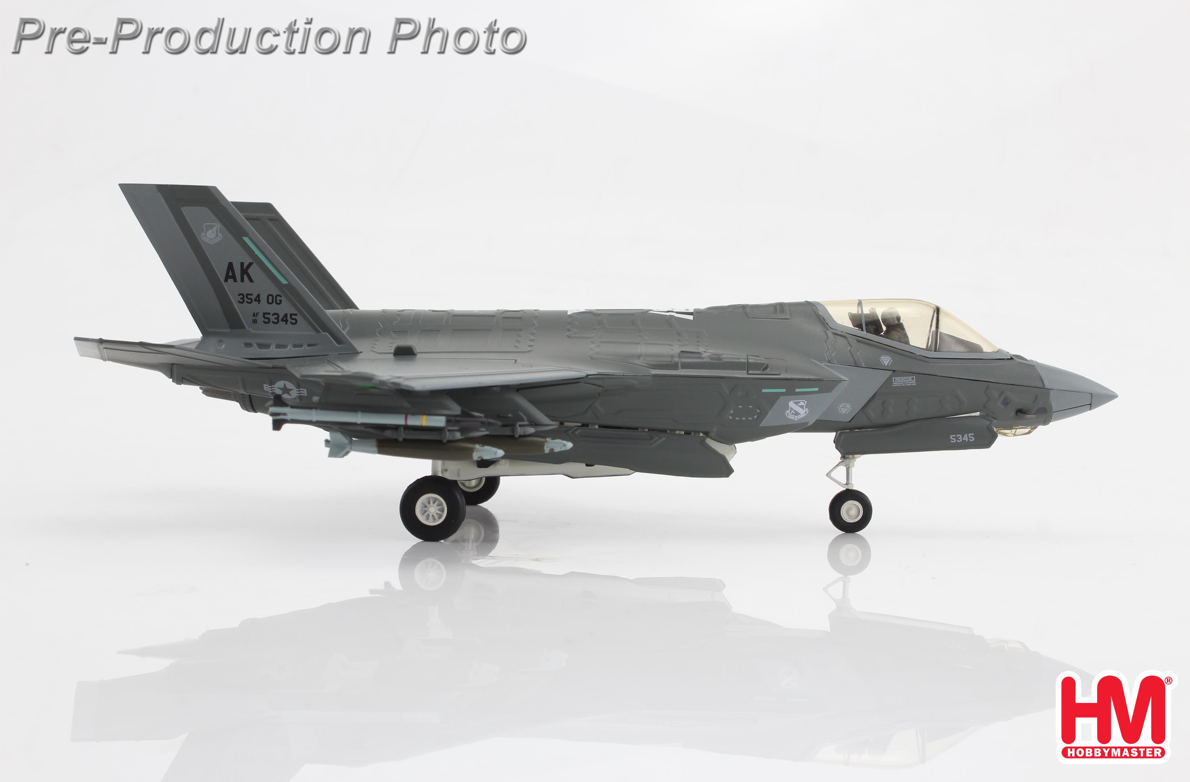 ホビーマスター Lockheed F-35A Lightning II F-35A Lightning II 5345, 354th OG, Alaska, 2020s